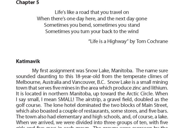 An Ordinary Life Book Excerpt - Page 76